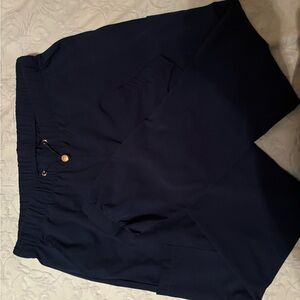 Navy Blue Jogger Scrubs Large (fits like a medium)